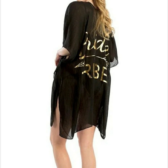 Bride Tribe Wedding Theme Beach Cover Up - Picture 5 of 5